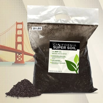 Save 10% on 18lb Super Soil Bags at Cali Super Soil