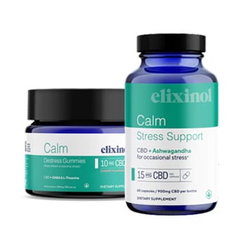 Save 40% on the Calm CBD range at Elixinol.com