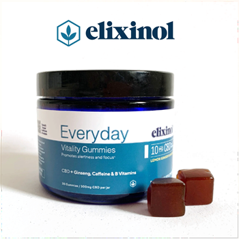 Everyday Vitality Gummies - .20 at Elixinol.com