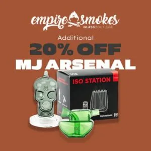 20% Off MJ Arsenal @ Empire Smokes