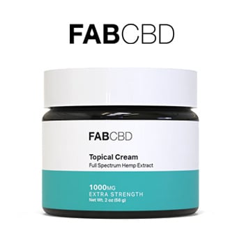 FREE 1000mg CBD Cream at FabCBD