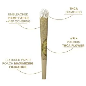 Diamond Tipped Indica Blend THCa Pre-Roll – 1.5g
