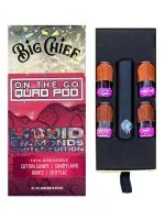 Big Chief On the Go Quad Pod Liquid Diamond THCA Vape 0.5G