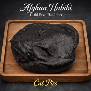 Afghan Habibi Gold Seal Hashish – Cat Piss 1G
