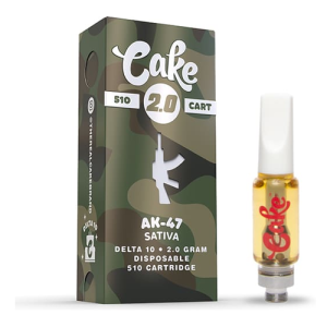 Cake Delta 10 510 Vape Cartridge 2g