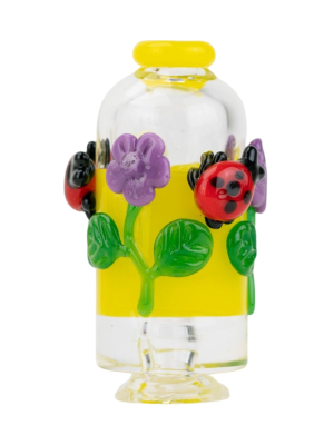 empire glassworks puffco pivot glass mouthpiece sunshine garden