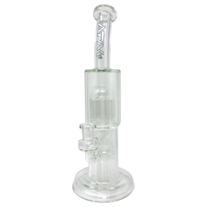 12″ AFM Glass Double Cosmos Clear Dab Rig