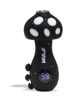 wulf mods tryp mushroom shaped variable voltage battery black green spatter