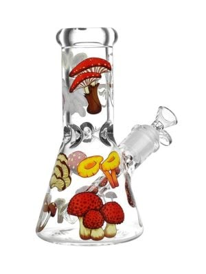 Eat Me Mushroom Beaker Bottom Bong 2
