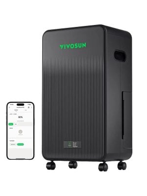 Vivosun AeroDrain D12 Intelligent Environmental Dehumidifier Main