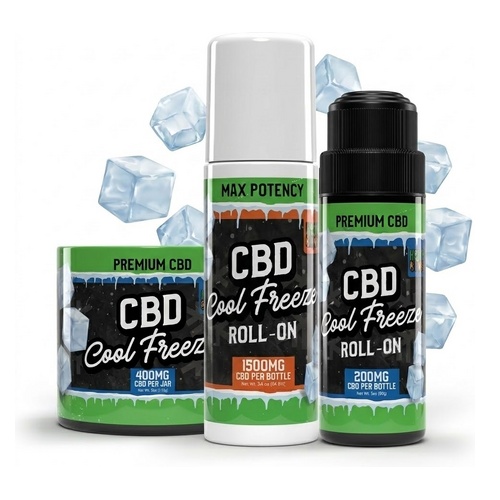 Buy 1 Get 1 FREE on CBD Cool Freeze at  Hemp Bombs