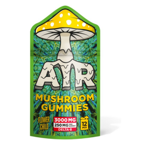 Air D8 & Mushroom Blend Gummies 250mg