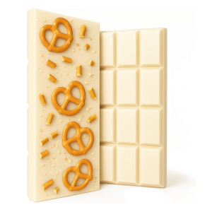 Delta 8 THC White Chocolate & Pretzels Bar – 600mg