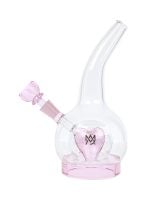 mj arsenal locket mini water pipe heart bong