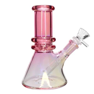 GC Heavy Iridescent 6″ Beaker Water Pipe