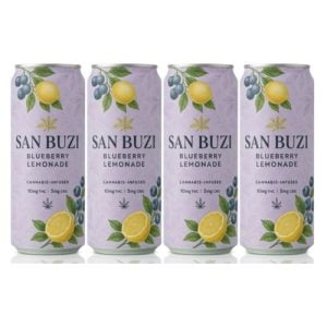 San Buzi Cannabis-Infused Lemonade 4-Pack