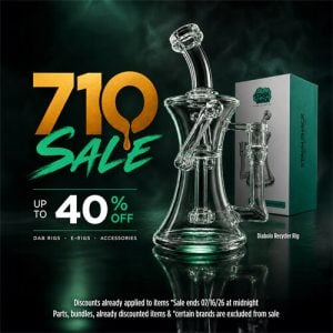 710 Sale: Up to 40% Off Dabbing Gear
