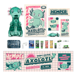 HEMPER XL Box – July Axolotl Edition