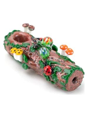mossy log