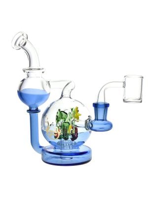 Pulsar Sea Globe Recycler Dab Rig - 7" / 14Mm F