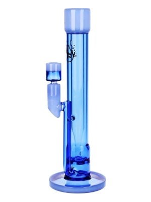 Pulsar Transporter Kicked Straight Tube Glass Water Pipe | 14" | 14mm